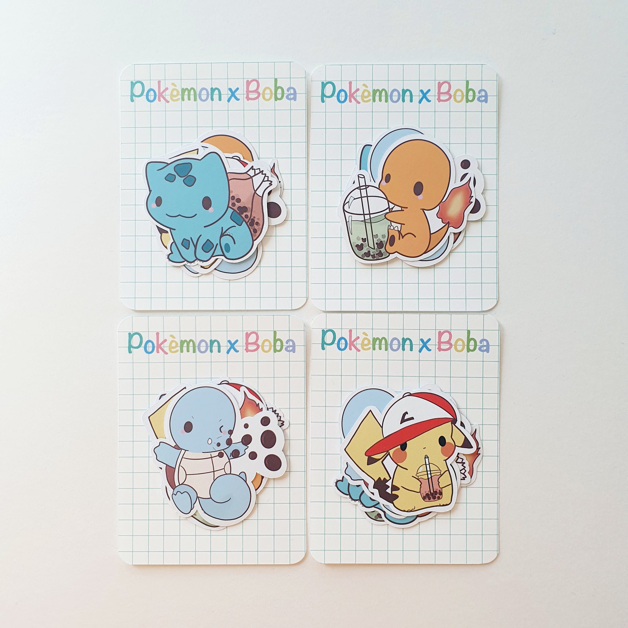 Poke x Boba Gen 1 Sticker Pack – Hey Meeko